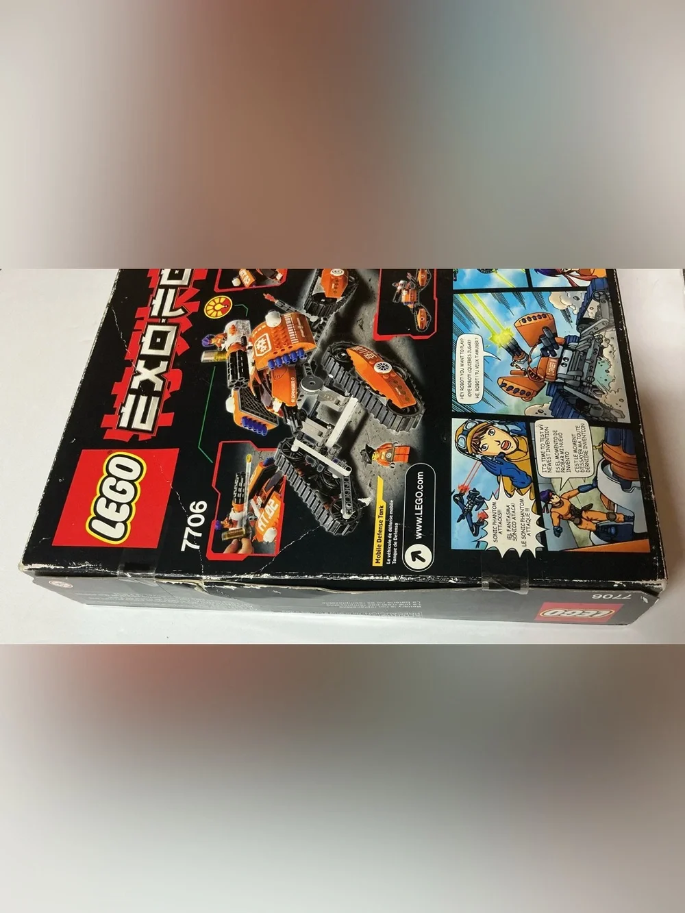 NEW/ 7706 LEGO Exo-Force Mobile Defense Tank